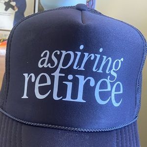 Aspiring Retiree Trucker Hat